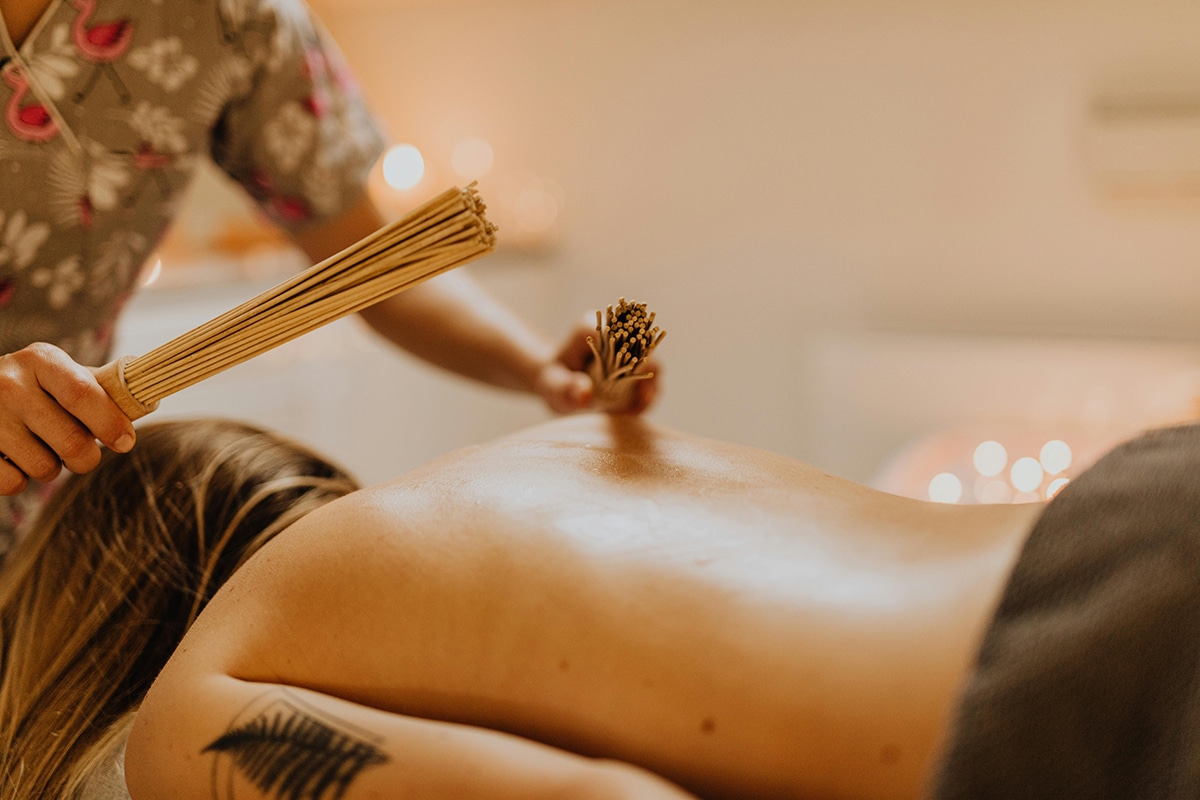 bamboo massage
